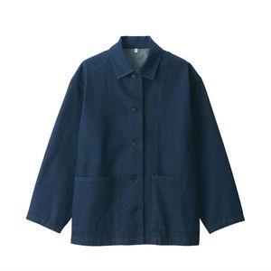 MUJI Cotton kapok denim chore jacket S